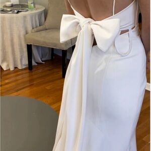 Brand new, stock dress from Allure bridal 9603 that is perfect for a summer